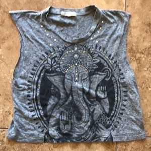 Boho crop top